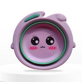 Multipurpose Baby Essential Wash Basin for Baby (Cartoon Magenta)