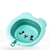 Multipurpose Baby Essential Wash Basin for Baby (Lion Green)