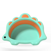 Multipurpose Baby Essential Wash Basin for Baby (Dino Sea Green)