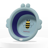 Multipurpose Baby Essential Wash Basin for Baby (Bee Sky Blue)