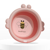 Multipurpose Baby Essential Wash Basin for Baby (Bee Pink)