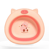 Multipurpose Baby Essential Wash Basin for Baby (Piggy Pink)