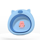 Multipurpose Baby Essential Wash Basin for Baby (Piggy Sky Blue)