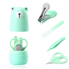 Baby Nail Cutter Grooming Kit for New Born Kids (Sky)