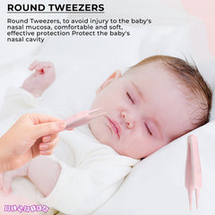 Baby Nail Cutter Grooming Kit for New Born Kids (Owl Pink)