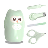 Baby Nail Cutter Grooming Kit for New Born Kids (Green)