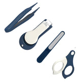 Baby Nail Cutter Grooming Kit for New Born Kids (Dark Blue)
