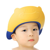 Soft Bathing Baby Shower Cap for Eye Protection and Hair Wash (Blue)