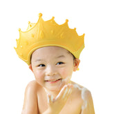 Soft Bathing Baby Shower Cap for Eye Protection and Hair Wash (Yellow)