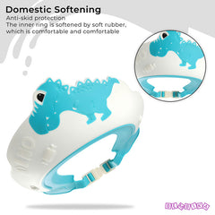 Soft Bathing Baby Shower Cap for Eye Protection and Hair Wash (Sky Blue)