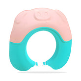 Soft Bathing Baby Shower Cap for Eye Protection and Hair Wash (Pink)