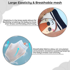 Baby Crawling Anti-Slip Knee pads (Blue)