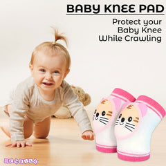 Baby Crawling Anti-Slip Knee pads (Pink)