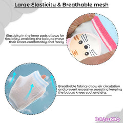 Baby Crawling Anti-Slip Knee pads (Pink)