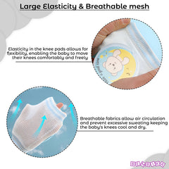 Baby Crawling Anti-Slip Knee pads (Sky)