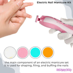 Baby Nail Cutter Grooming Kit for New Born Kids (Dark Pink)