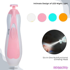 Baby Nail Cutter Grooming Kit for New Born Kids (Dark Pink)