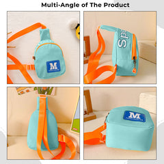 Baby Essential Adorable and Functional Baby Shoulder Bag for Kids (Sky Blue)