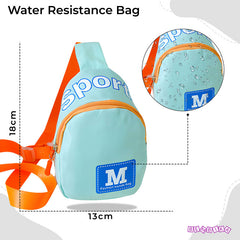 Baby Essential Adorable and Functional Baby Shoulder Bag for Kids (Sky Blue)