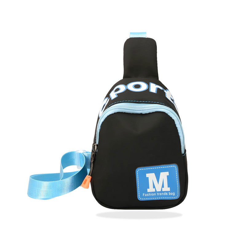 Baby Essential Adorable and Functional Baby Shoulder Bag for Kids (Black)