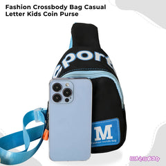 Baby Essential Adorable and Functional Baby Shoulder Bag for Kids (Black)