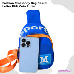 Baby Essential Adorable and Functional Baby Shoulder Bag for Kids (Navy Blue)