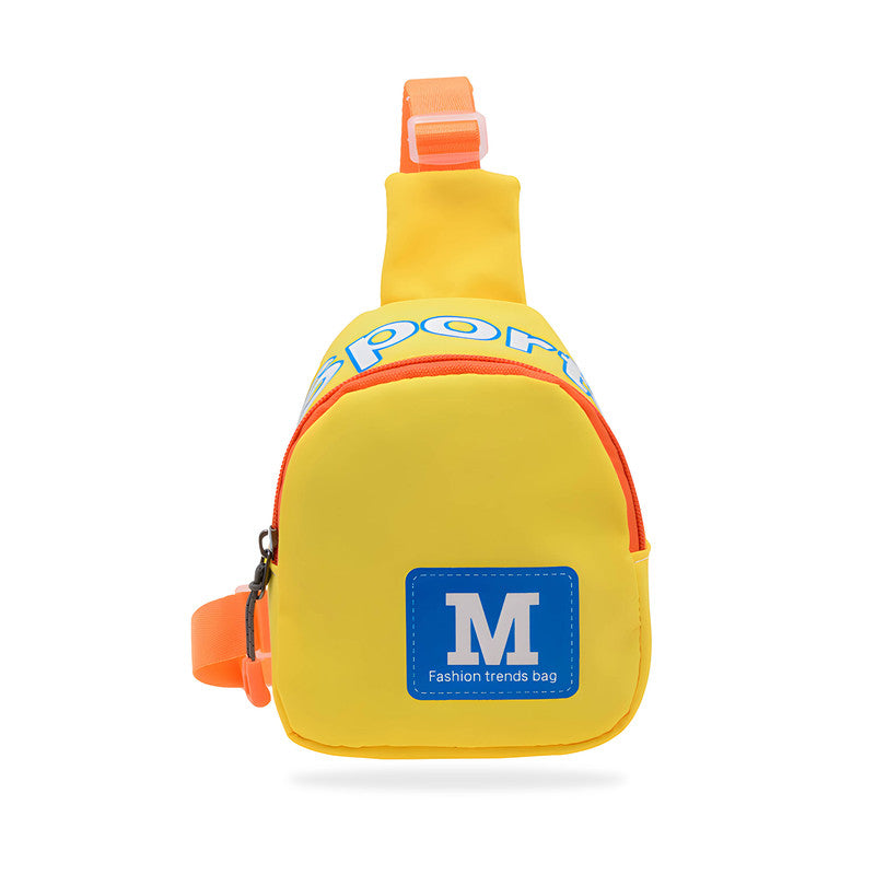 Baby Essential Adorable and Functional Baby Shoulder Bag for Kids (Yellow)