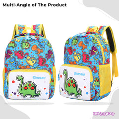 Kindergarten Cute Cartoon Kids School Bag for Boys and Girls (Blue)