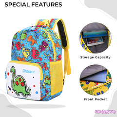 Kindergarten Cute Cartoon Kids School Bag for Boys and Girls (Blue)