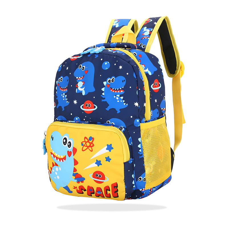 Kindergarten Cute Cartoon Kids School Bag for Boys and Girls (Space Blue)