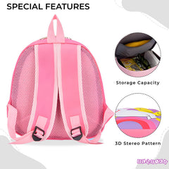 Kindergarten Cute Cartoon Kids School Bag for Boys and Girls (Lavendar)