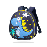 Kindergarten Cute Cartoon Kids School Bag for Boys and Girls (Black)