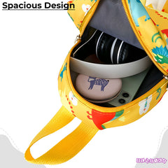 Kindergarten Cute Cartoon Kids School Bag for Boys and Girls (Yellow)