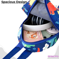 Kindergarten Cute Cartoon Kids School Bag for Boys and Girls (Blue)