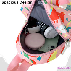 Kindergarten Cute Cartoon Kids School Bag for Boys and Girls (Pink)