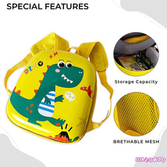 Kindergarten Cute Cartoon Kids School Bag for Boys and Girls (Yellow)