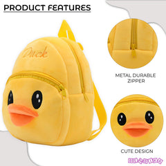 Kindergarten Cute Cartoon Kids School Bag for Boys and Girls (Yellow)
