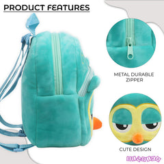 Kindergarten Cute Cartoon Kids School Bag for Boys and Girls (Sapphire)