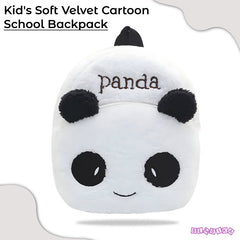 Kindergarten Cute Cartoon Kids School Bag for Boys and Girls (White)