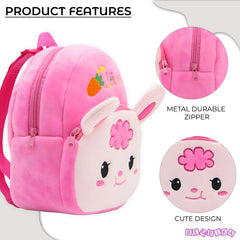 Kindergarten Cute Cartoon Kids School Bag for Boys and Girls (Pink)