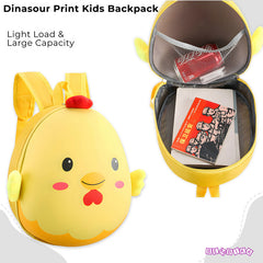 Kindergarten Cute Cartoon Kids School Bag for Boys and Girls (Yellow)