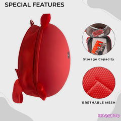 Kindergarten Cute Cartoon Kids School Bag for Boys and Girls (Red)