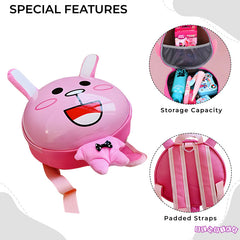 Kindergarten Cute Cartoon Kids School Bag for Boys and Girls (Pink)