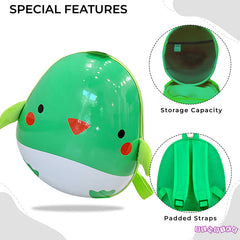 Kindergarten Cute Cartoon Kids School Bag for Boys and Girls (Green)