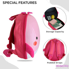 Kindergarten Cute Cartoon Kids School Bag for Boys and Girls (Pink)