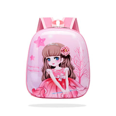 Kindergarten Cute Cartoon Kids School Bag for Boys and Girls (Pink)