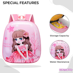 Kindergarten Cute Cartoon Kids School Bag for Boys and Girls (Pink)