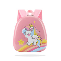 Kindergarten Cute Cartoon Kids School Bag for Boys and Girls (Light Pink)