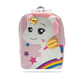 Kindergarten Cute Cartoon Kids School Bag for Boys and Girls (Mauve)
