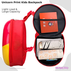 Kindergarten Cute Cartoon Kids School Bag for Boys and Girls (Red)